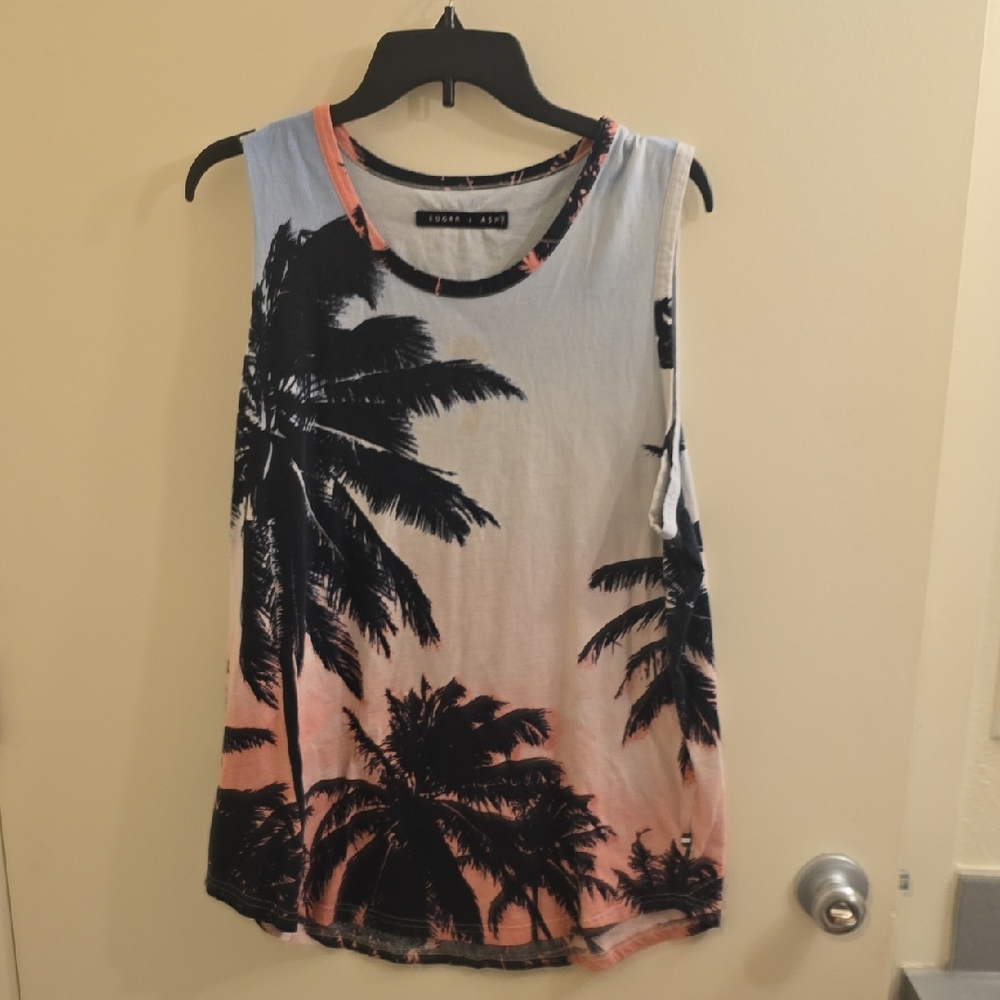 Tropical Palm Men's Tank Top - Multicolor